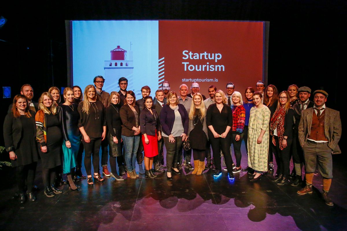 The nine companies that pitched at Startup Tourism